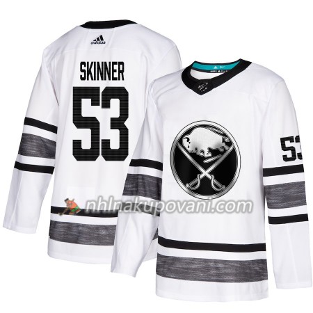 Buffalo Sabres Dresy Jeff Skinner 53 Bílá 2019 NHL All-Star Adidas Authentic - Pánské